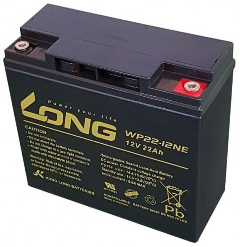 Batterie lang 12 V – 22 A FRX