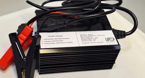 He-Li C120 Lithium-Batterie ladegerät 12V5A, 24V4A