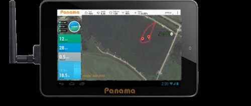 Panama-Autopilot für Feederboot