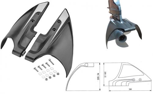 Stabilisator und Propellerschutz in einem für 40-250 PS