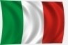 Flagge Italienisch 45 x 30 cm