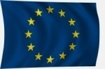 Flagge EU 30 x 20 cm