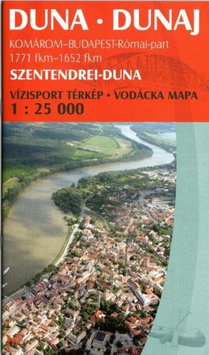 Buch, Duna Komárom-Bp. Touristenkarte