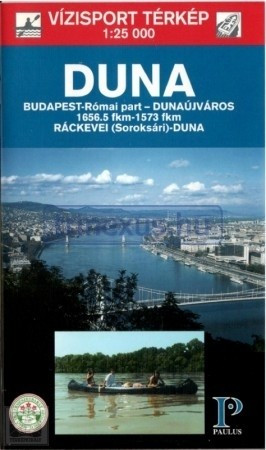 Buch, Touristenkarte Donau Budapest-Dunaújváros