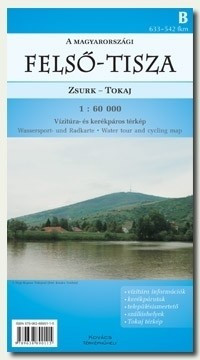 Buch, Karte Upper Theiß Zsurk-Tokaj