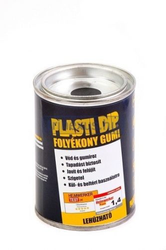 Plasti Dip Gummibeschichtung schwarz 3 kg