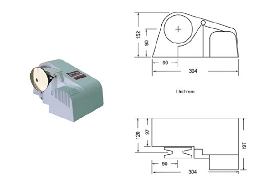 Elektrische Ankerwinde horizontal 1100 W