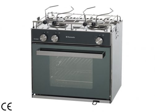 GASKAMIN S.STEEL MIT 2 KAMINEN UND KAMIN