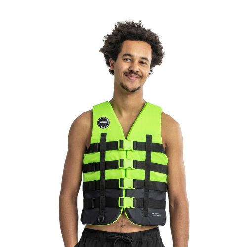 Sportweste Jobe 4 Schnalle Leben Vest Lime 3XL