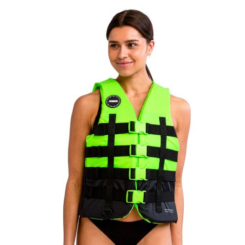 Rettungsweste Jobe 4 Buckle Schwimmweste Neon