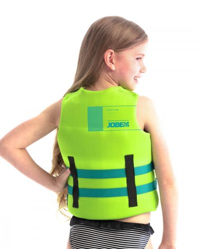 Rettungsweste Jobe Neopren Schwimmweste Kinder Limettengrün