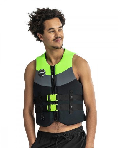 Rettungsweste Jobe Neopren Schwimmweste Herren Limettengrün