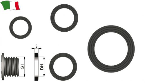 EPDM-DICHTUNGEN FÜR AUSSENGEWINDE