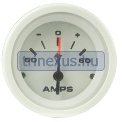 Amperemeter 60 Ampere weiß TFX