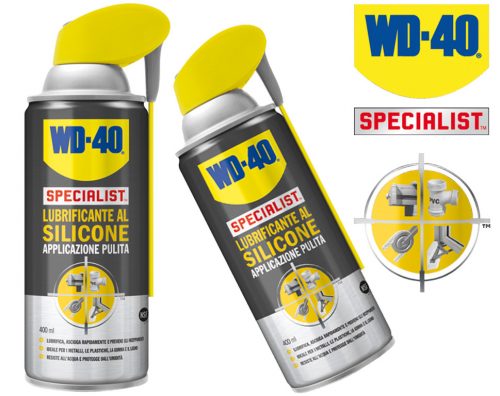 WD-40 SILIKONSCHMIERMITTEL SAUBERE ANWENDUNG