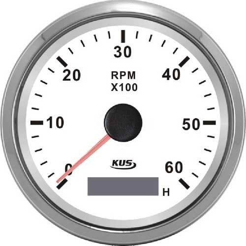 Drehzahl- und Betriebsstundenzähler KUS 6000 RPM edelsthal-feh