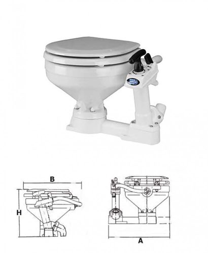 JABSCO MANUELLE TOILETTE