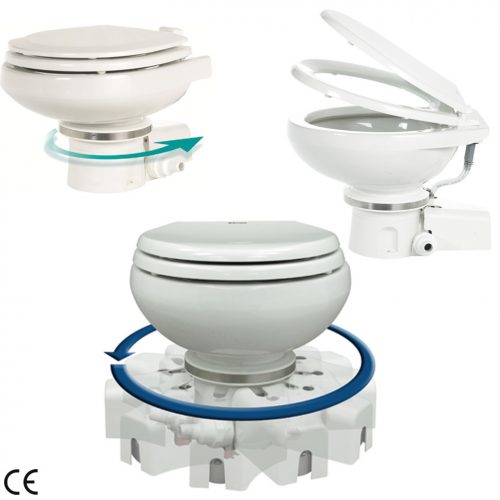 ELEKTRISCHE TOILETTE "360° BYPASS" PLATZSPAREND