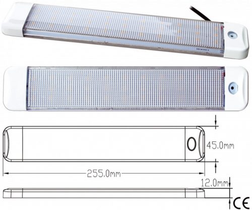 WASSERDICHTE DECKENLEUCHTE MIT 36 LEDS