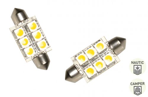 6 LED SV TORPEDO BIRNE