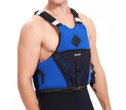 Schwimmweste Neopren Farfalla blau XL