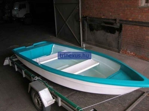 Aquajoy Boot aus Kunststoff HCS-04 mit zwei Bänken SYB