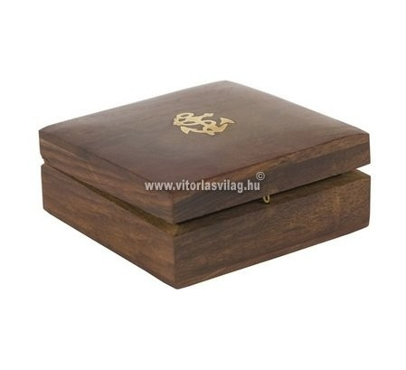 Aufbewahrungsbox aus Holz 10,5 cm